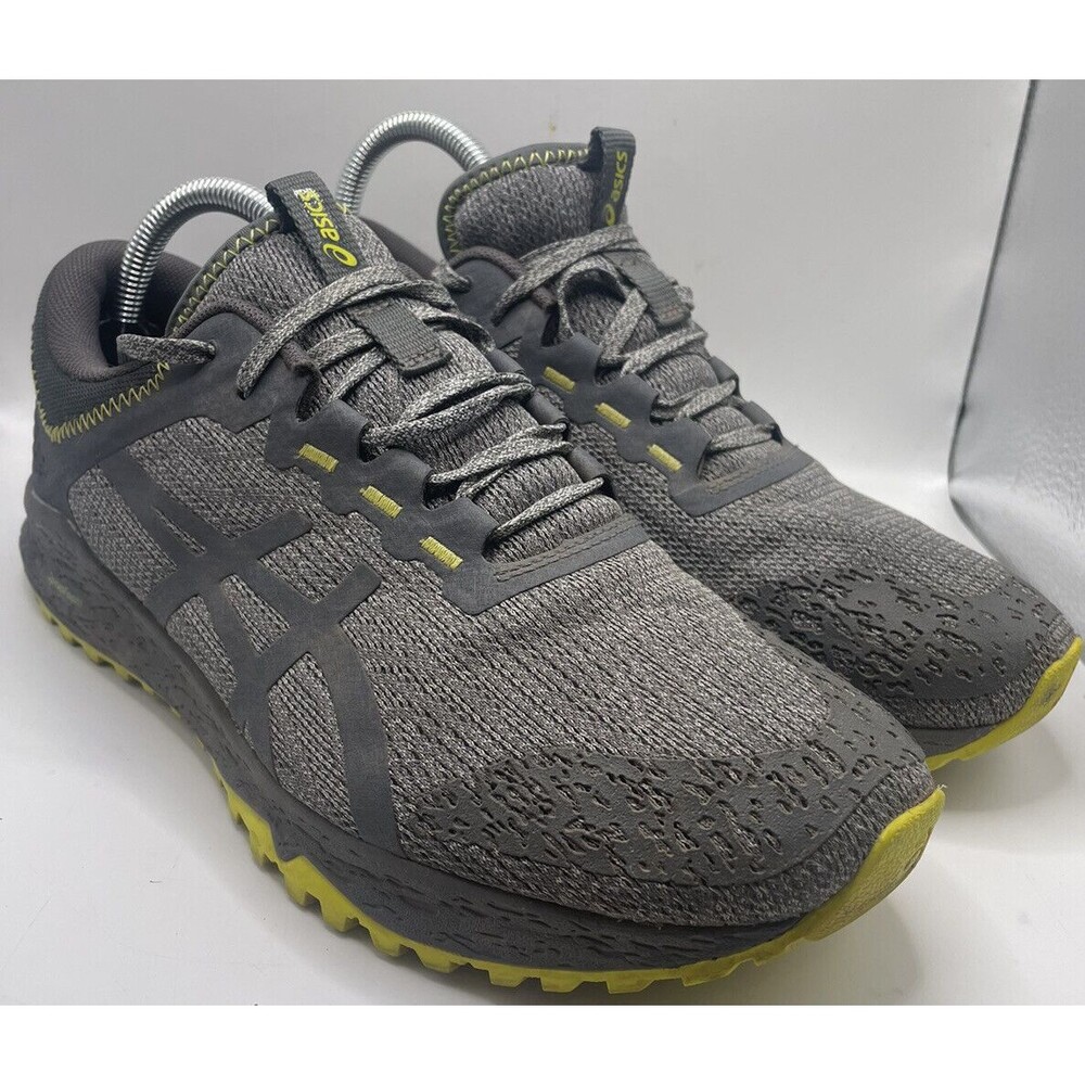 Asics Alpine XT Grey/Yellow Running Fitness (T878N) Womens Size 9.5
